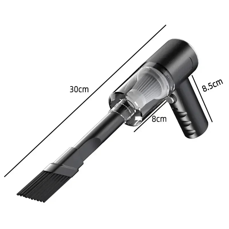 Aspirateur Voiture Sans Fil Portable 120W — Double Usage Maison & Voiture - x7products